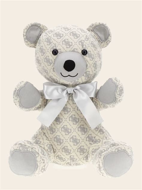 Teddy bear in 4G jacquard. in 